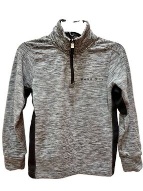 Outfitter Trading Co Kids Gray 1/4 Zip Pullover “Park City Utah” Size S